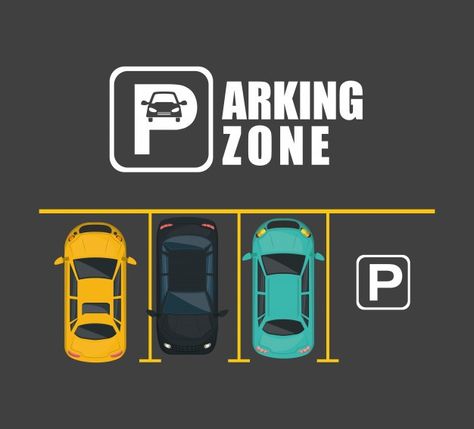 Parking Space Design, Parking Sign Design, Parking Area Design, Felt Village, Moodboard App, Car Top View, Parking App, Block Plan, Parking Building