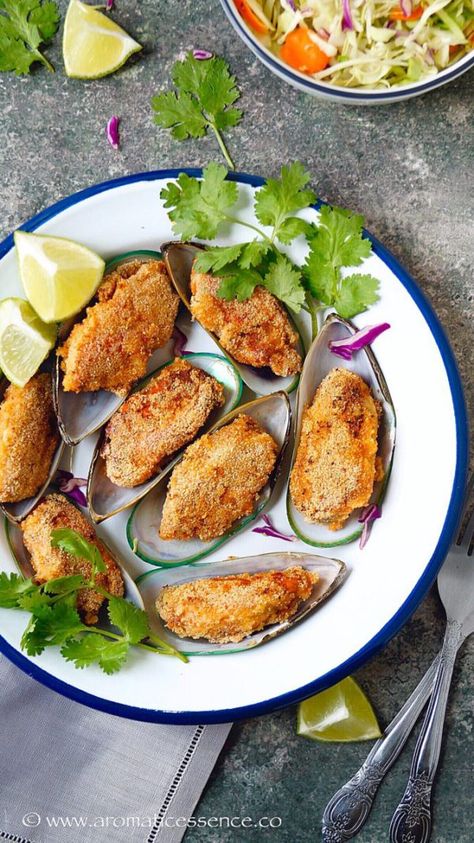 Fried Mussels, Goan Cuisine, Goan Food, Simple Appetizer, Beach Shacks, Mussels Recipe, Easy Japanese Recipes, Goan Recipes, Goa India