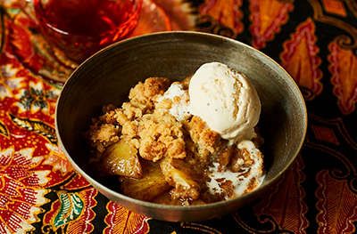 Spiced Pineapple Crumble Recipe | Waitrose & Partners Butterscotch Pudding Pie, Homemade Apple Crisp, Apple Crumble Recipe, Pudding Pie, Butterscotch Pudding, Crock Pot Desserts, Slow Cooker Desserts, Crumble Recipe, Apple Crisp Recipes