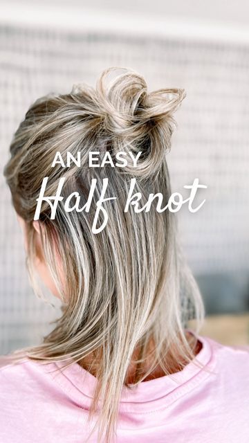 Past The Shoulder Length Hair, Just Past Shoulder Length Hair, Ways To Style Shoulder Length Hair, Medium Length Half Up Half Down, Easy Shoulder Length Hairstyles, Short Hair Top Knot, Prom Hairstyles Medium, Just Go With It, Up Hairdos