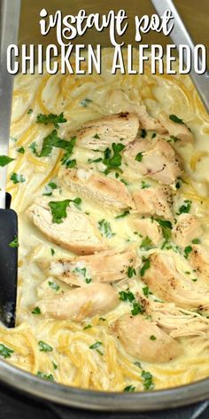 Instant Pot Chicken Fettuccine Alfredo, Instant Pot Chicken Fettuccine, Chicken Fettuccine Alfredo Recipe, Instant Pot Chicken Alfredo, Chicken Instapot, Chicken Alfredo Fettuccine Recipe, Fettuccine Alfredo Recipe, Chicken Alfredo Recipe, Frozen Chicken Recipes