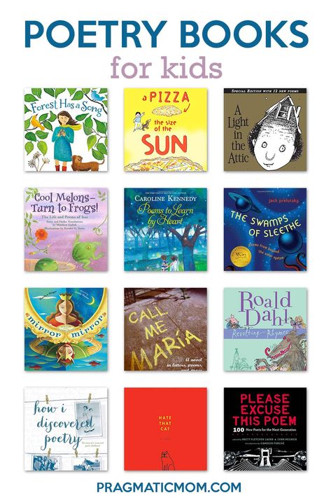 Poetry Books To Read, Revolting Rhymes, Poetry Books For Kids, Best Poetry Books, Verses For Kids, Poetry Projects, Kid Books, Best Poetry, Childrens Poetry