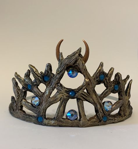 Polymer clay tiara built on the tiara base Diy Clay Crafts, Tree Stand, Polymer Clay Crown, Clay Crown, Crown Ideas, Fimo Jewelry, Clay Sculpting, Patreon Logo, Sculpting Clay