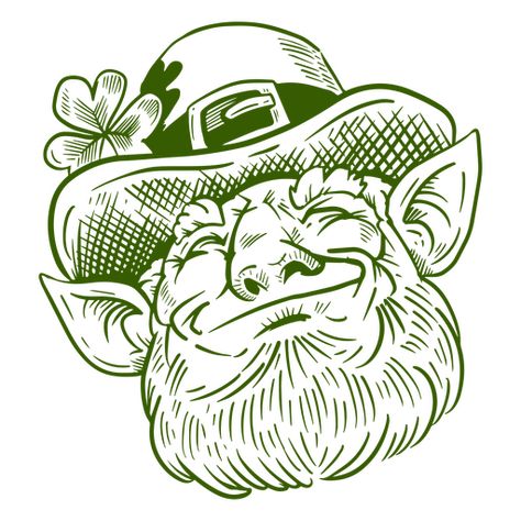 St Patrick's leprechaun character PNG Design T-shirt Print Design, Vector People, Ads Design, Shirt Print Design, Design Typography, Vector Illustrations, Create T Shirt, Design Ad, Png Design