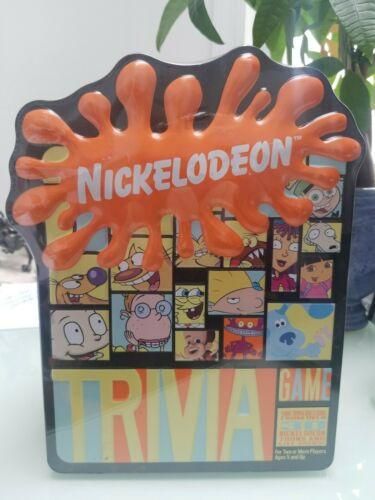 SEALED Nickelodeon (2002) VINTAGE Trivia Game in Collectible Tin Spongebob NICK Trivia Board, Vintage Nickelodeon, Trivia Game, Trivia Games, Nickelodeon, Trivia, Priority Mail, Board Games, Tin