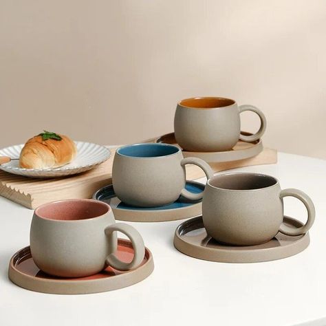 👓 Discover the Must-Have Japanese Style Ceramic Coffee Cup Set - Retro Rough Pottery Mugs and Plates for Afternoon Tea and Breakfast Now! 😍 Elevate your passion with our premium Japanese Style Ceramic Coffee Cup Set - Retro Rough Pottery Mugs and Plates for Afternoon Tea and Breakfast. 🚀 Get yours today!. Don't miss out, shop now! 👉https://prestor.shop/japanese-style-ceramic-coffee-cup-set-retro-rough-pottery-mugs-and-plates-for-afternoon-tea-and-breakfast/👈 Explore more related products on ... Tea And Breakfast, Couple Mug, Breakfast Set, Vintage Stoneware, Couple Mugs, Coffee Cup Set, Mug Gifts, Ceramic Set, Pottery Mug