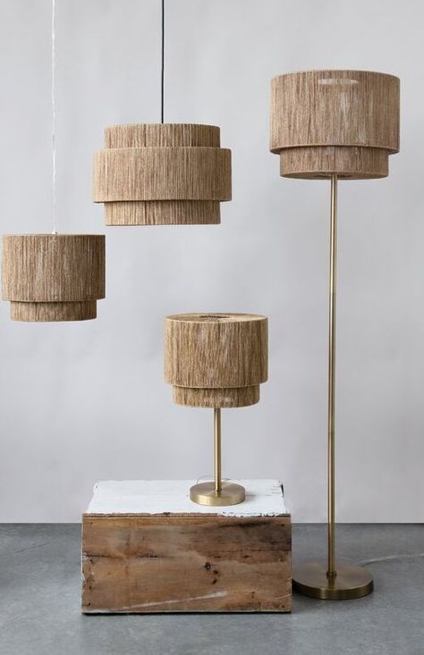 Bring Glamour to Your Home Decor with Gold Finish Lamps Lamp With Paper, Interior Design Minimalist, Tall Floor Lamps, Beautiful Table Lamp, Diy Lampe, Bamboo Light, Metal Floor Lamp, Lantern Floor Lamp, Table Lamps Living Room