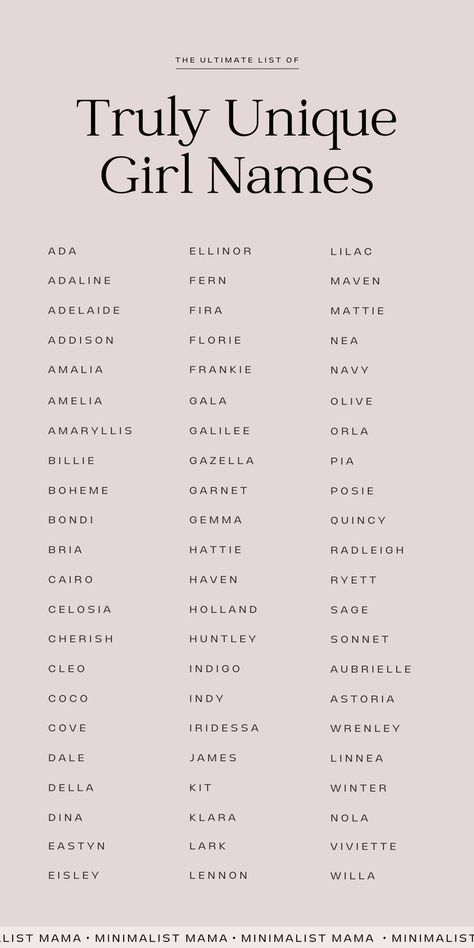 Unique Girls Names, Unique Girls, Unique Girl Names, Sweet Baby Names, Girls Names, Best Character Names, Fantasy Names, Aesthetic Names