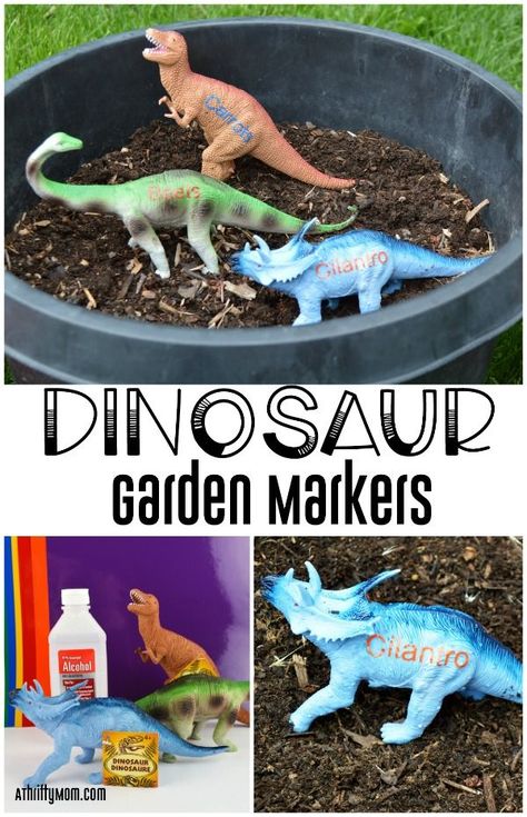 Dinosaur Garden, Make A Dinosaur, Dino Park, Garden Fun, Fun Summer Activities, Fly Trap, Summer Activity, Venus Fly Trap, Diy Outdoor Decor