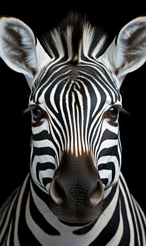 Animal Head Painting, Animal Face Close Up, Zebra Face Drawing, Zebra Pictures, Zebra Face, Zebra Head, Regard Animal, Zebra Art, Nature Art Drawings