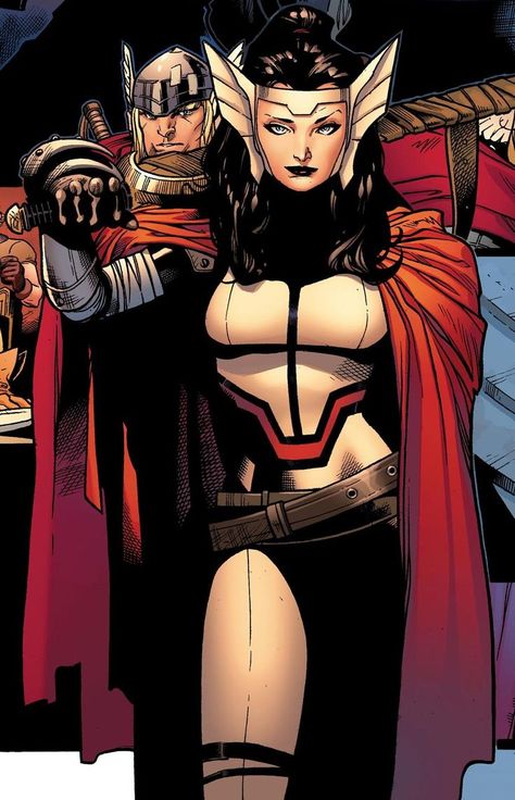 Olivier Coipel, Lady Sif, Marvel Couples, Comics Anime, The Mighty Thor, Marvel Thor, Marvel Comics Art, Comics Girl, Marvel Vs