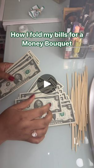 58K views · 4.6K reactions | How I fold my bills for a Money Bouquet 💰💐

#diaperbouquets #diaperbouqet 
#roses #rosas #bouquet #detroit #moneybouquet #detroitflowers #detroitdatenight #florals #floraldesign  #bouquetofflowers #bouquetoftheday #bouquetofroses #rosebouquet #floralbouquet #floralarrangement #twodollarbills #moneybouquets #whiteroses #purpleroses #reels, #reelsinstagram, #reelsviral, #reelsovers, #reelsofinstagram, #reelsvideos, #reelstrending #designerfloralwrap #designerwrappingpaper | The WR Experience | Jordan W. Carter · Crazyman???, Pt. 1 Money Bouquet With Roses, Money Rose, Bouquet Tutorial, Money Bouquet, Birthday Money, Diy Money, Diy Bouquet, Floral Wraps, Diy Birthday