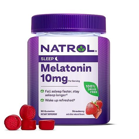 Natrol Melatonin 10mg, Dietary Supplement for Restful Sleep, 90 Strawberry-Flavored Gummies, 45 Day Supply Healthy Protein Breakfast, Healthiest Protein Powder, Protein Balls Healthy, Melatonin Gummies, Sleeping Aids, Youtuber Dr, Healthy Protein Bars, Healthy Protein Shakes, Protein Balls Recipes