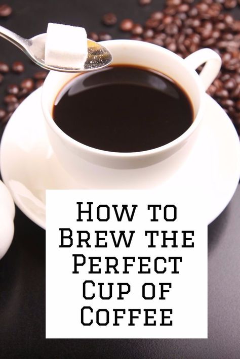 6 Tips to Brew the Perfect Cup of Coffee at Home #coffee #brewcoffee #cupofcoffee #coffeecup At Home Coffee, Perfect Cup Of Coffee, Coffee Facts, Kona Coffee, Coffee Varieties, French Press Coffee Maker, Coffee Grinds, Coffee At Home, Espresso Drinks