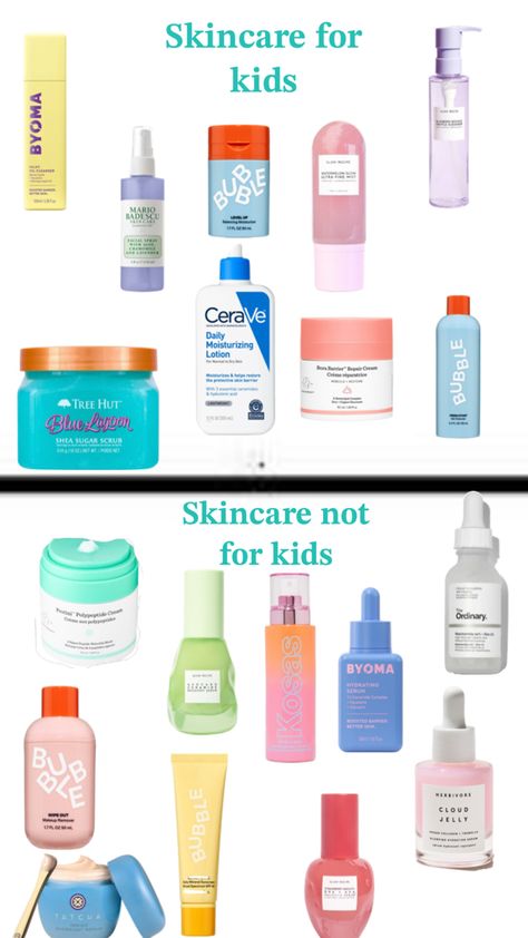 Skincare For Kids, Kids Skin Care, Preppy Inspiration, Diy Skin Care Routine, Sephora Skin Care, Safe Skincare, Diy Skin Care, Diy Skin, Moisturizing Lotions