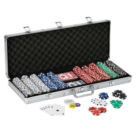 Fat Cat Texas Hold'em Poker Chip Set