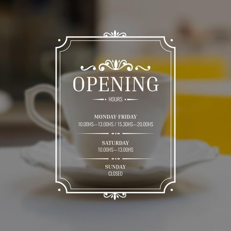 Opening Hours Sign, Unique Signage, Business Opening, Laundry Logo, Text Dividers, Esthetics Room, Page Dividers, Retro Crafts, Craft Label