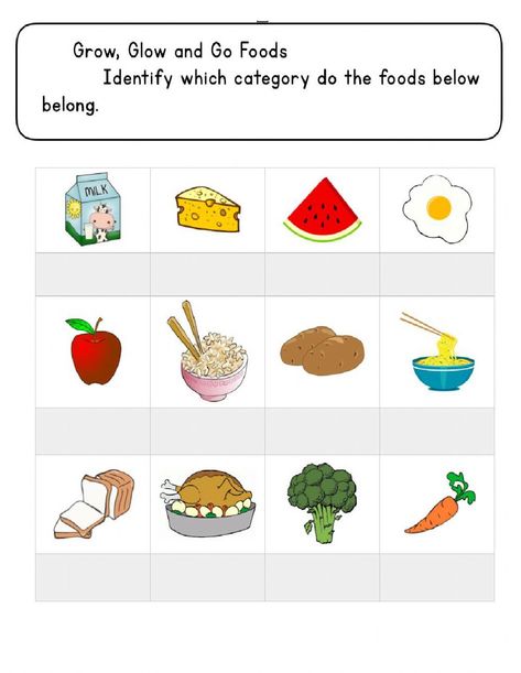 Go, grow and glow foods worksheet Go Grow Glow Foods Chart For Kids, Grow Foods Chart, Go Grow And Glow Foods Worksheet, Go Grow Glow Foods, Food Chart For Kids, Glow Foods, Grow Foods, Gucci Wallpaper, Plants Worksheets