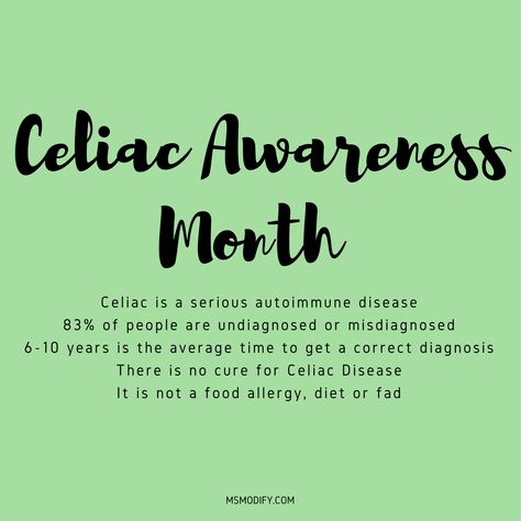 Happy Celiac Awareness Month! Celiac Awareness Month, Celiac Awareness, Food Allergies Awareness, Allergy Awareness, Lactose Free Diet, Going Gluten Free, Gluten Free Living, Gluten Sensitivity, Happy May