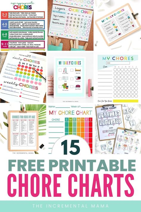 These free chores chart printables are fantastic for helping your child to both do daily chores and get on a great daily routine. You’re sure to find the chore chart template that you need among these free printables. Preschool Chores, Free Chore Chart, Chore Chart Pictures, Daily Routine Chart For Kids, Chores For Kids By Age, Chore Ideas, Chore Chart For Toddlers, Free Printable Chore Charts, Chores Chart