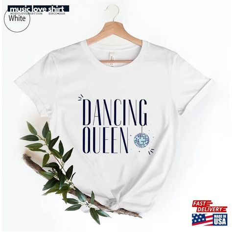 Dancing Queen Donna And The Dynamos Shirt Mamma Mia Here We Go Again Hoodie Unisex Check more at https://musicloveshirt.com/product/dancing-queen-donna-and-the-dynamos-shirt-mamma-mia-here-we-go-again-hoodie-unisex/ Abba Tshirt, Donna And The Dynamos, The Dynamos, Bachelorette Party Tshirts, Here We Go Again, Gift Sister, Mama Mia, Dancing Queen, Love Shirt