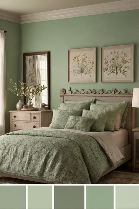 Discover how to infuse your personality into your bedroom color scheme effortlessly. Revitalize your space with personalized hues!
#ad  


#Colortrend
#wallpaint2024
 #color2024
 #DIYpainting
 ##DIYhomedecor
 #Fixhome Bedroom With Mint Green Walls, Mint Green Guest Bedroom, Mint Green Room Ideas Bedrooms, Green Room Ideas Bedroom, Mint Green Bedroom, Mint Green Rooms, Mint Bedroom, Guest Room Colors, Green Bedroom Walls