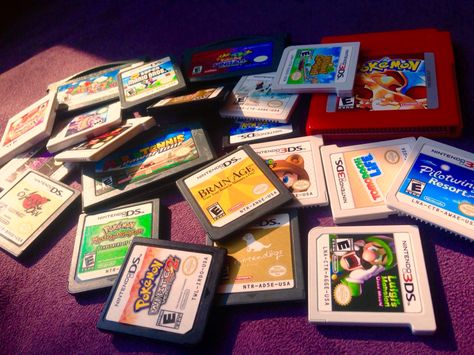 Ds game boy advance 3ds games Nintendo Pokemon Mario okami Zelda animal crossing 2000s Animal Crossing, Nintendo Ds Nostalgia, Ds Games Aesthetic, Zelda Animal Crossing, Nintendo Nostalgia, 2000s Stuff, Nintendo Ds Pokemon, Bedrooms Inspiration, 3ds Games