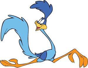 Road Runner Cartoon, Road Runner, A Cartoon, Cartoon Character, Cartoon Characters, Running, Road, Blue