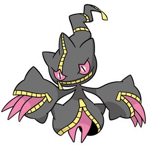 #354 Mega Banette (Dream) Mega Banette, Banette Pokemon, Pokemon Wiki, Ghost Type Pokemon, Zigzag Line, Ghost Pokemon, Mega Pokemon, Pokemon People, Ghost Type