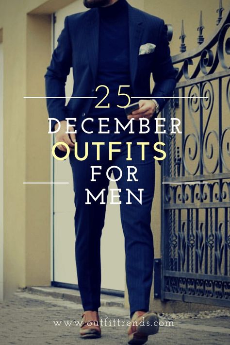 December Outfits Ideas for Men (1) Corporate Holiday Party Outfit, December Outfit Ideas, Mens Holiday Party Outfit, Outfits Ideas For Men, December Background, Mens Christmas Party Outfit, Holiday Dinner Outfit, School Dance Outfits, Christmas Outfits Dressy