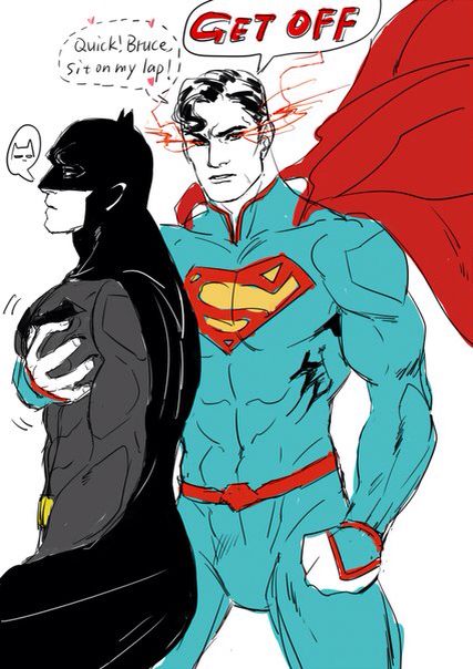 Batman X Superman, Superman Anime, Clark Superman, Dc Comics Funny, Superman X Batman, Superman X, Superman Family, Batman Funny, Dc Comics Artwork