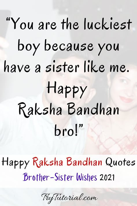 Here are the best Happy Raksha Bandhan quotes and messages for brother. Have a look and send your brother funny messages on rakhi. #rakshabandhan #quotes #funny #forbrother #brothersister #happy #messages #rakhi Raksha Bandhan Cards Messages, Rakhi Wishes For Brother, Rakshabandhan Quotes, Rakhi Message, Happy Raksha Bandhan Quotes, Rakhi Quotes, Raksha Bandhan Messages, Raksha Bandhan Cards, Happy Messages