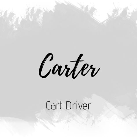 Carter Tattoo Name, Carter Name, Nama Rp, Dr Claims, Interesting Names, Rp Girl, Meaningful Baby Names, Best Character Names, Vintage Names