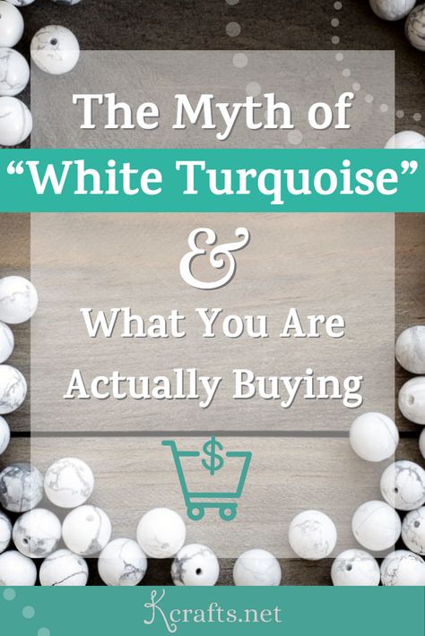 "White turquoise” is a misnomer. Turquoise gets its blue shades from copper. No blue means no copper. Chemically, white turquoise couldn’t pass as turquoise. So what is the mystery stone being sold on all the fashion websites? White Turquoise Crystal Meaning, White Turquoise Meaning, Turquoise Meaning Stones, Howlite Meaning, White Buffalo Turquoise Jewelry, Blue Means, Howlite Jewelry, K Crafts, White Buffalo Turquoise