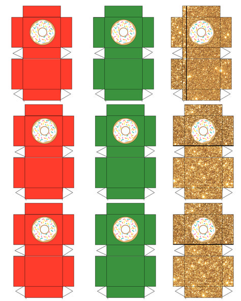 Elf on the Shelf Printable Donut Boxes for your elf on the shelf ideas via Mandy's Party Printables Donut Box Printable, Christmas Dorm Decorations, Black And White Signs, Shelf Crafts, Donut Boxes, Elf On The Shelf Printables, Donut Printable, Free Christmas Printable, Elf Printables