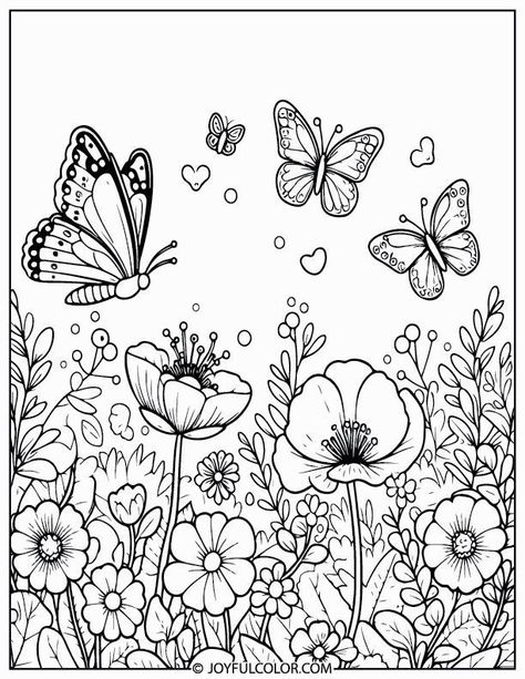 Ready to spread your artistic wings? Download our free butterfly coloring pages and let the creativity flow! Butterfly Colouring Pages, Printable Butterfly Coloring Pages, Butterfly Colouring, Magical Coloring Pages, Coloring Pages Easy, Butterfly Coloring Pages, Printable Butterfly, Garden Coloring Pages, Bee Coloring Pages