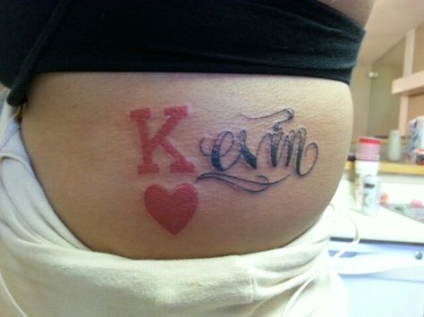 #king of hearts #kevin #name #ribs Kevin Tattoo Name, Kevin Name, Pink Tattoo, Relationship Quotes For Him, King Of Hearts, Name Tattoo, Name Tattoos, Cape Cod, Body Art Tattoos