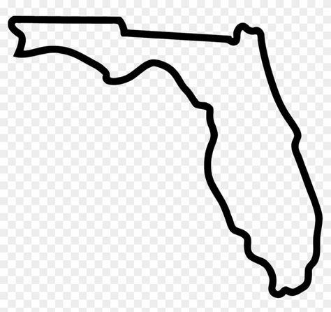 Free Florida Gator Svg, Florida Clip Art, Florida State Outline, Florida Gator Svg, Florida Gators Svg, Florida Outline Tattoo, State Of Florida Tattoo, Florida Clipart, Florida Drawing