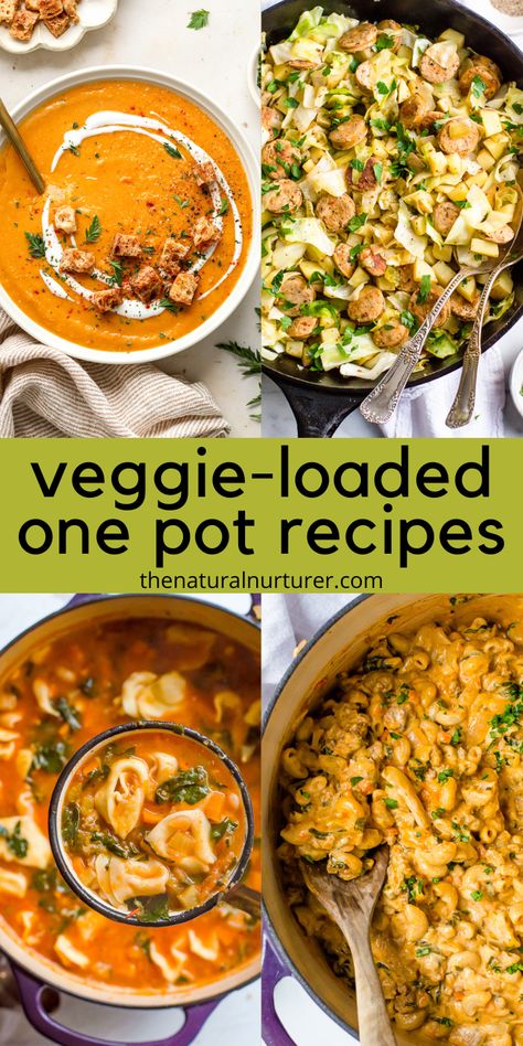 Vegetarian One Pot Meals, One Pot Recipes, Taco Skillet, Healthy One Pot Meals, One Pot Vegetarian, Amazing Meals, Healthy Dinner Ideas, Easy Vegetarian Dinner, Veggie Dinner