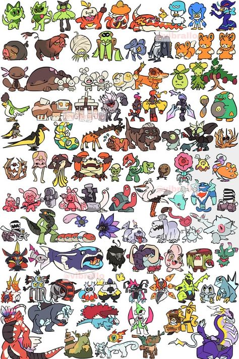 Pokemon Gen 9, Pokemon Sprites, Self Promo, Pokemon Pictures, Pokemon Fan, Alien Logo, Event Calendar, Pokemon Art, Picture Design