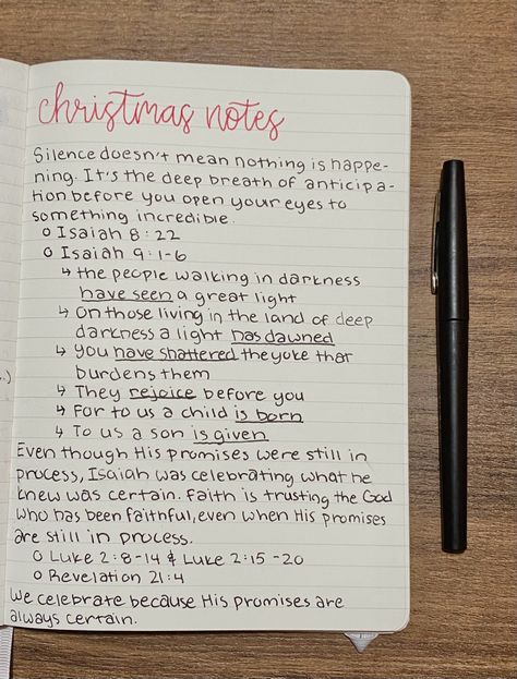 Thanksgiving Bible Notes, Thanksgiving Bible Journaling, Christmas Bible Study For Teens, Jesus Notes, Christmas Bible Study, Christian Notebook, Church Notes, Handwriting Ideas, Journal Bible Quotes