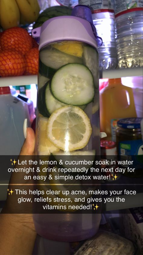 Healthy Water Recipes, Healthy Water Drinks, Easy Healthy Smoothies, Resep Diet, Detox Water Recipes, Healthy Drinks Smoothies, Healthy Water, Makanan Diet, Healthy Drinks Recipes