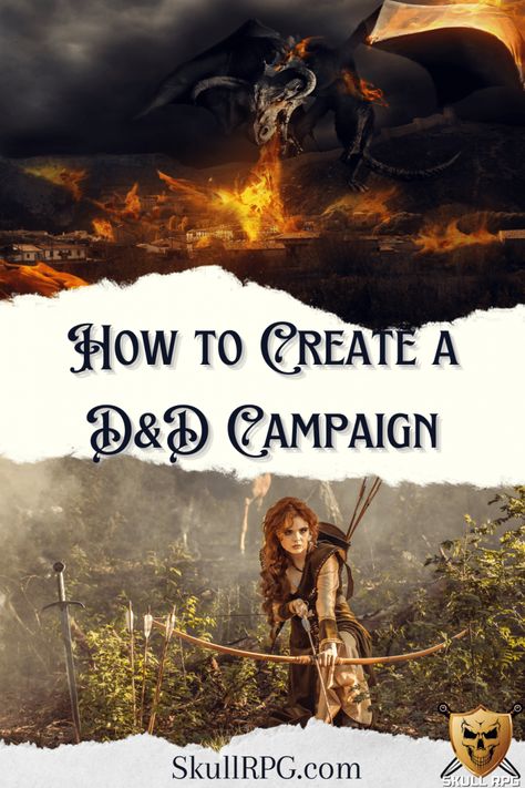 How to Create a Dungeons and Dragons Campaign D&d Campaign Planning, Dm Campaign Planner, Dnd Campaign Ideas Plot, How To Make A Dnd Campaign, Dungeon Master Ideas, How To Dm Dungeons And Dragons, How To Write A Dnd Campaign, D D Campaign Ideas, Dnd Adventure Ideas