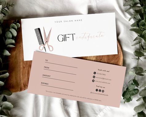 Gift certificate design