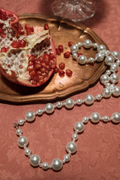 White Pearl Necklace on Table · Free Stock Photo Charity Shop Finds, Mikimoto Pearls, Fruit Jewelry, Singing Voice, Strong Muscles, I Am Beautiful, White Pearl Necklace, Hair Toppers, Jewel Box