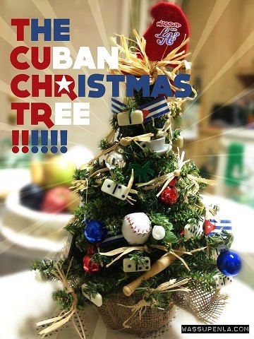 Cuban Christmas, Caribbean Christmas Tree, Cuban Christmas Dinner, Jamaican Christmas Decorations, Cuban Heritage, Caribbean Christmas, Scene Setters, Cuban Culture, Humble Abode