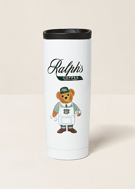 Ralph's Coffee Barista Polo Bear Tumbler Ralph Lauren Tumbler, Luxury Things, Coffee Barista, Bear Shop, Reusable Tumbler, Bear Graphic, Polo Bear, Coffee Tumbler, Material Girl