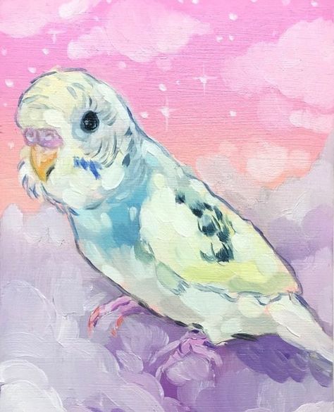 History Painting, Cute Paintings, Mini Canvas Art, Ethereal Art, Dreamy Art, Watercolor Animals, Art Watercolor, Pretty Art, Animal Paintings