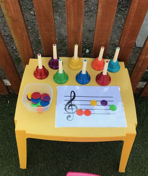 Hands On Music Activities, Music Science Preschool, Making Music Preschool Activities, Music Art Projects For Preschool, Montessori Music Activities, Music Corner Preschool, Music Ideas For Preschool, Music Preschool Theme, Music Lessons For Preschool