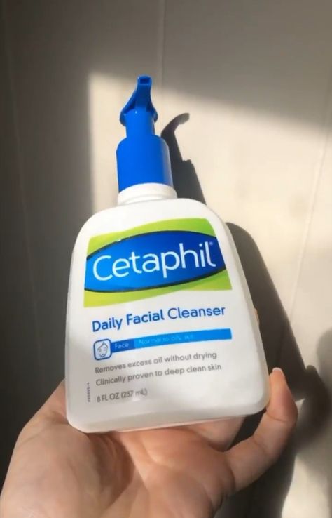 Cetaphil Face Wash, Deep Clean Skin, Daily Facial Cleanser, Face Cleanser, Pinterest Board, Facial Cleanser, Care Routine, Face Wash, Book Aesthetic